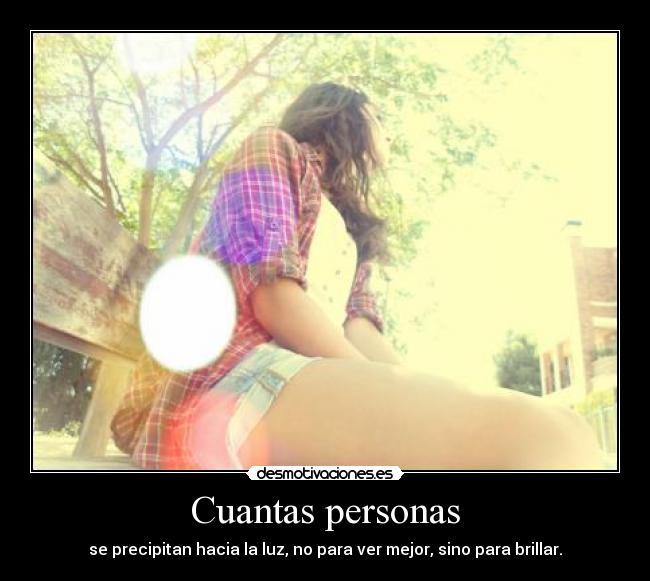 Cuantas personas -