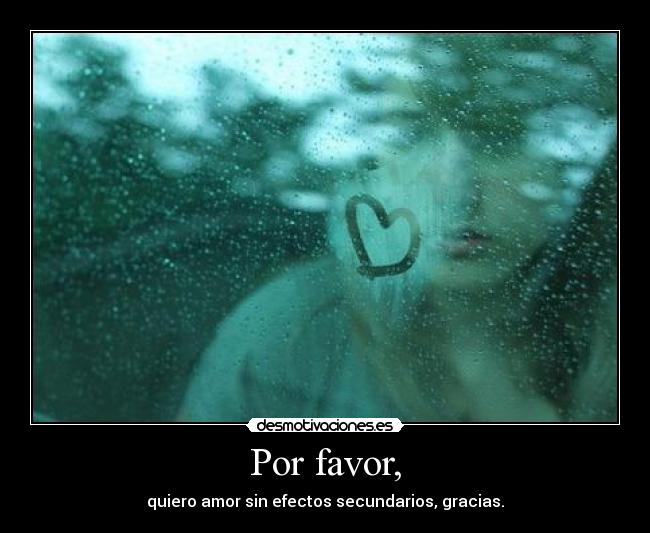 Por favor, - 