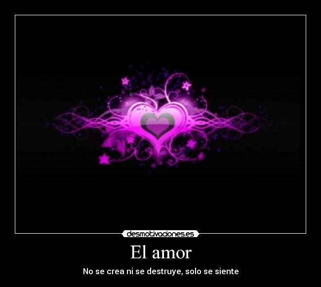 El amor -