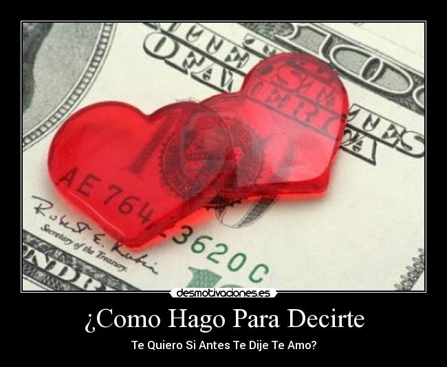 ¿Como Hago Para Decirte - 