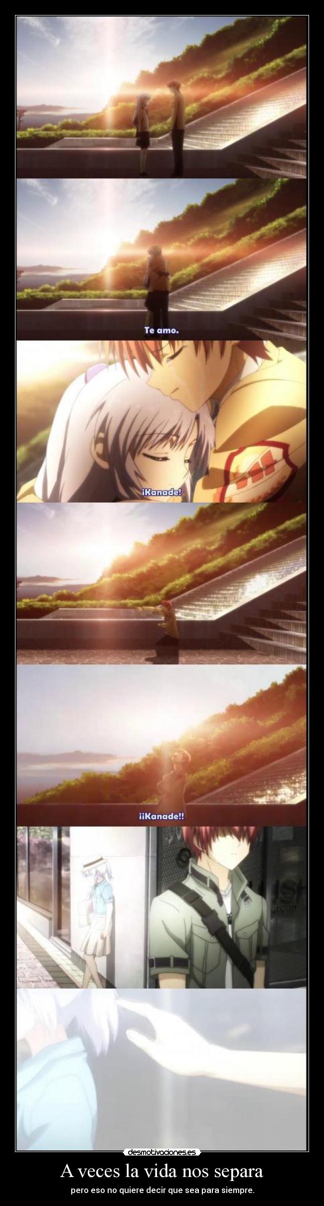 A veces la vida nos separa -