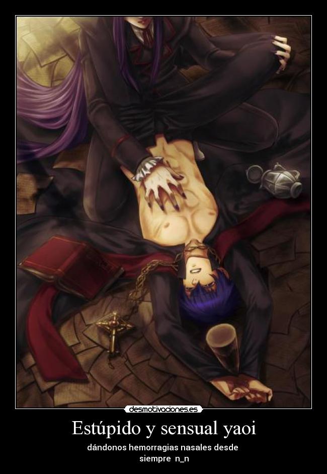 Estúpido y sensual yaoi - 