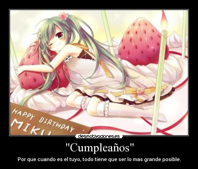 Cumpleaños - 