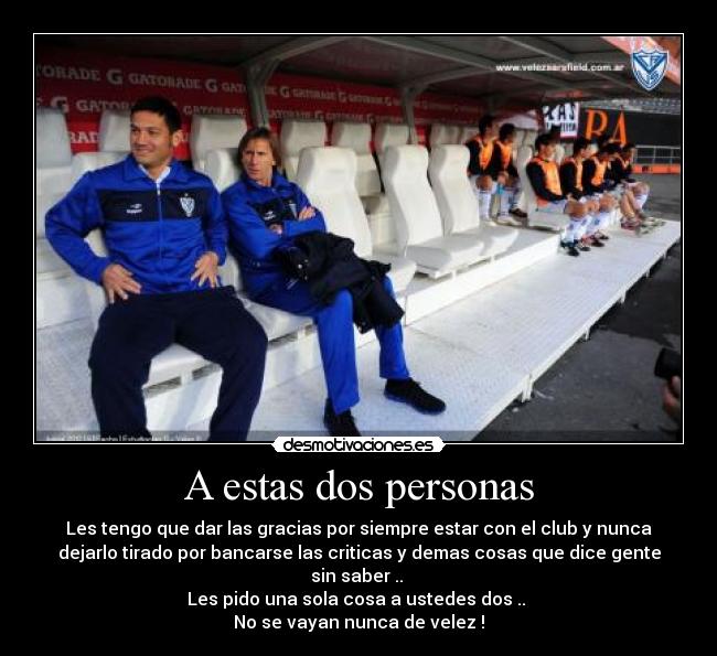 A estas dos personas -