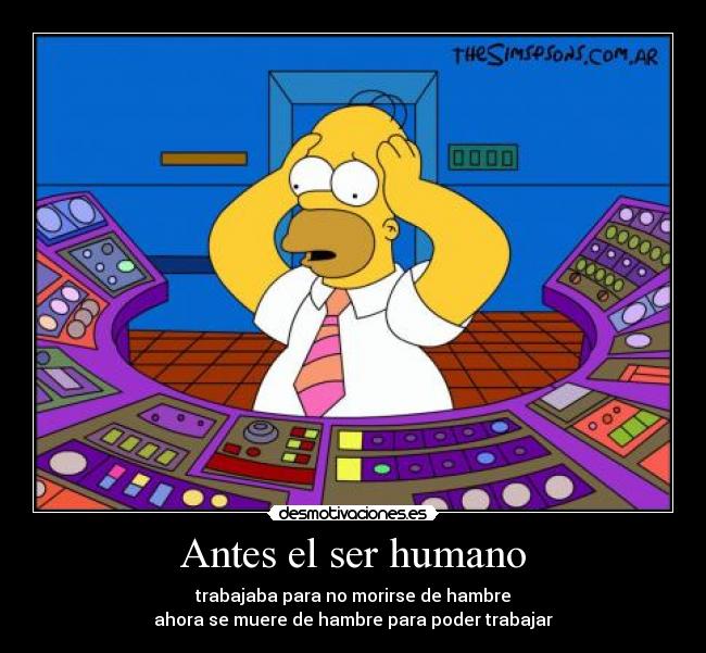 Antes el ser humano - 