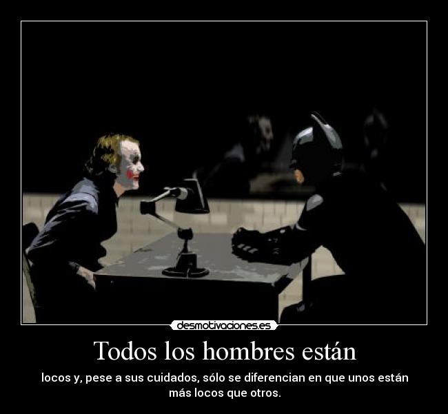 carteles batman the dark knight joker locura desmotivaciones