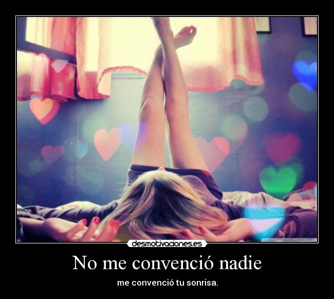 No me convenció nadie - 