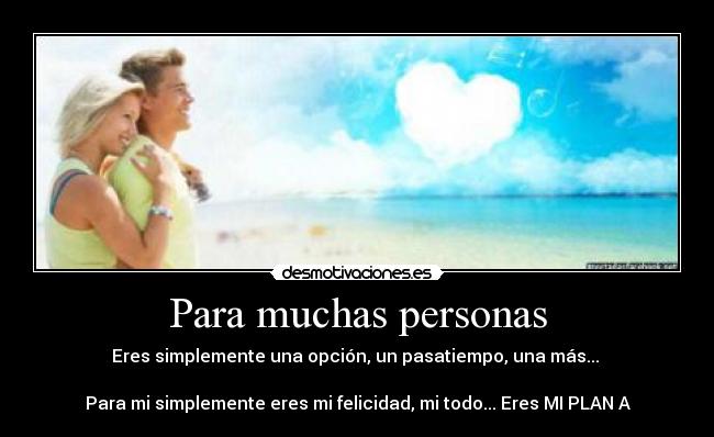 Para muchas personas -