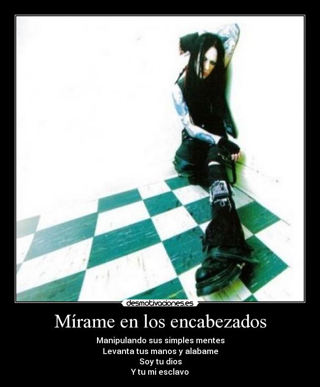 Mírame en los encabezados -