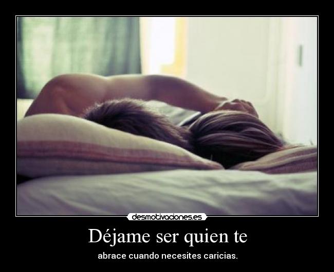 Déjame ser quien te - 