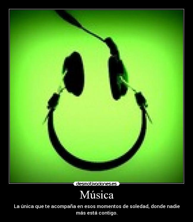 carteles musica soledad musica vida triste desmotivaciones