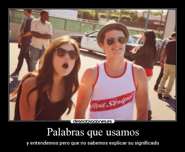 Palabras que usamos - 
