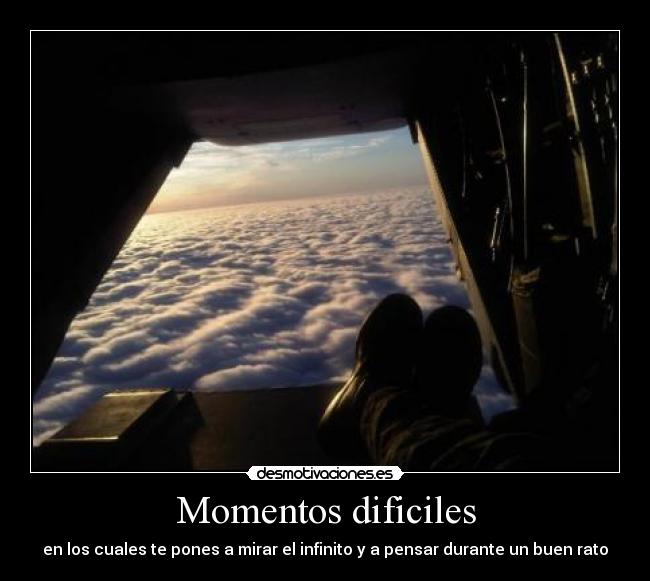 Momentos dificiles -