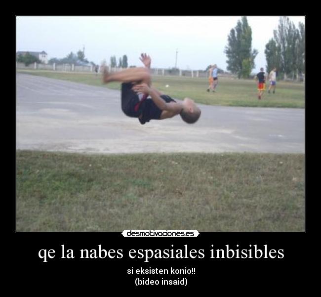 qe la nabes espasiales inbisibles - 
