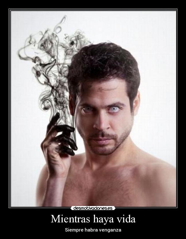 carteles vida venganza desmotivaciones