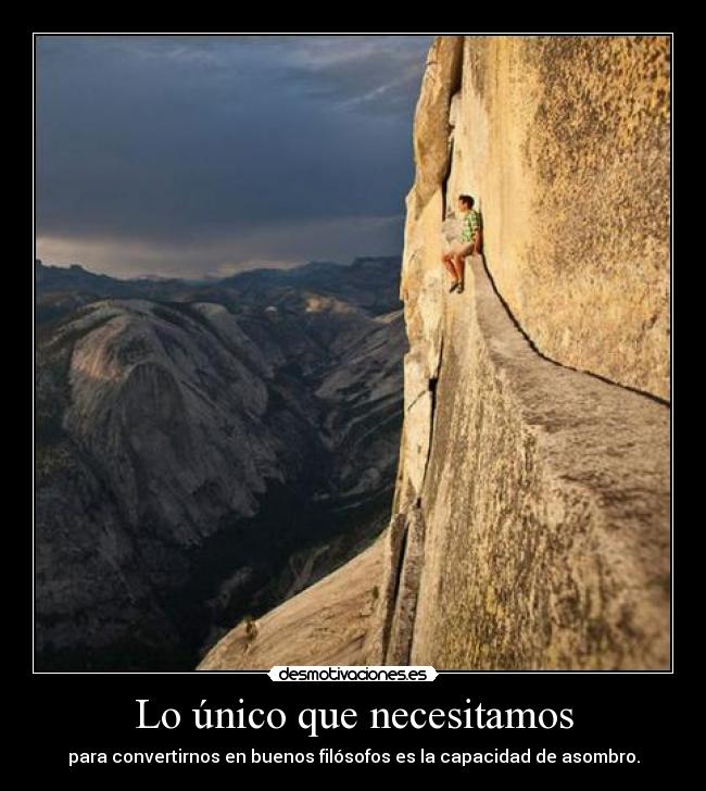 Lo único que necesitamos -