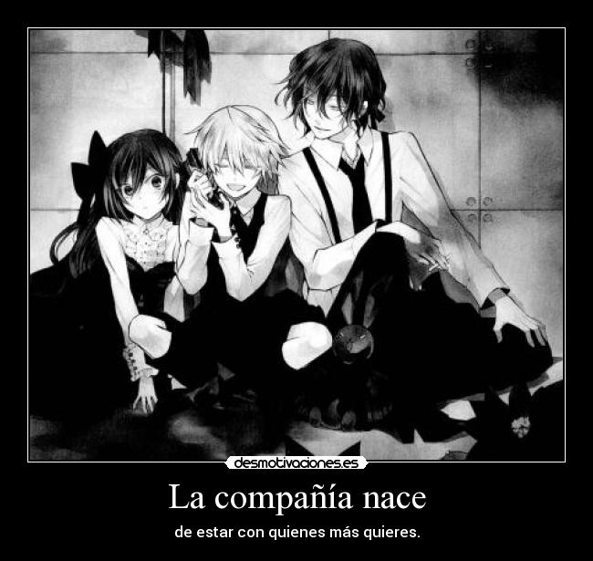 carteles harukaze raptorhunters 1291 pandora hearts alice primer cartel que sale gil desmotivaciones