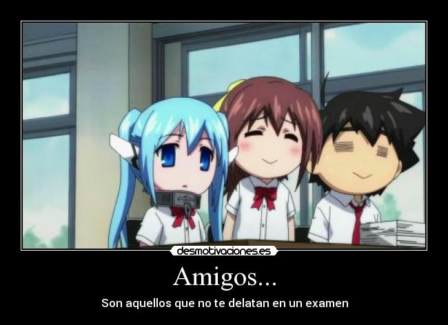 carteles amigos sora otoshimono wilking desmotivaciones