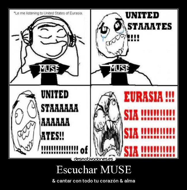 Escuchar MUSE - & cantar con todo tu corazón & alma