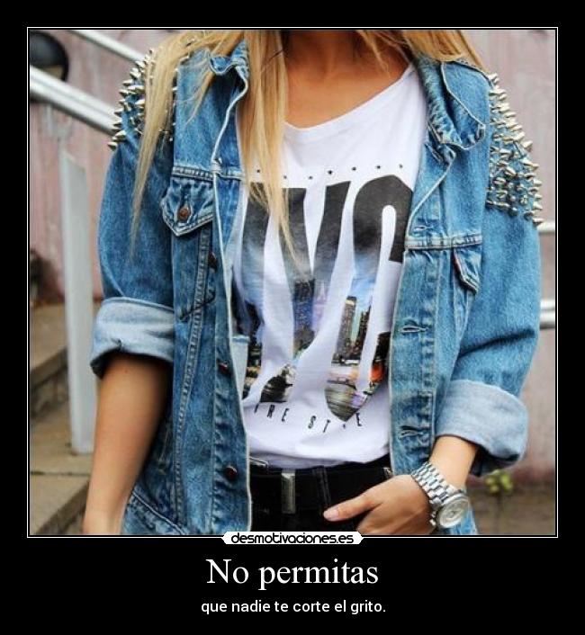 No permitas - 