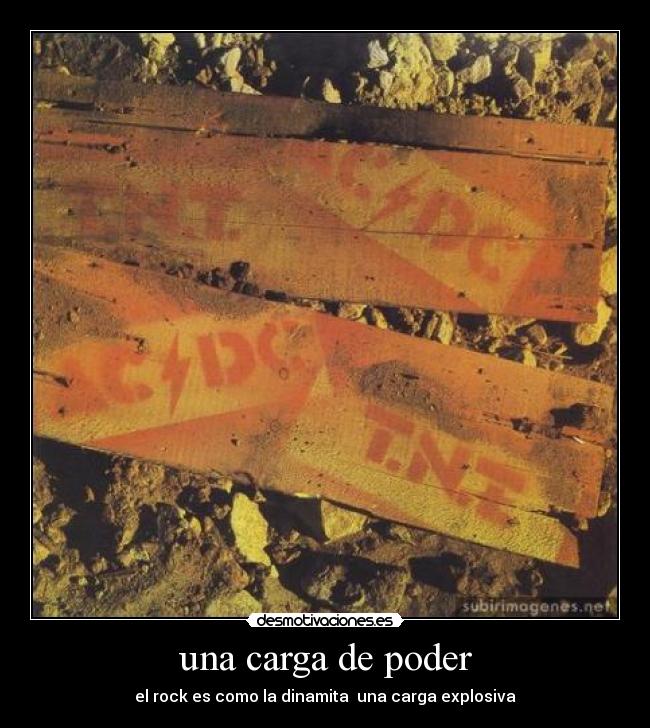 carteles una carga poder desmotivaciones