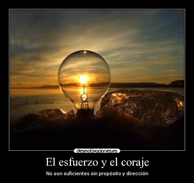 El esfuerzo y el coraje - 