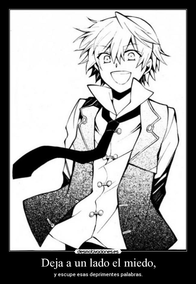 carteles miedo harukaze raptorhunters 1291 pandora hearts bezarius desmotivaciones