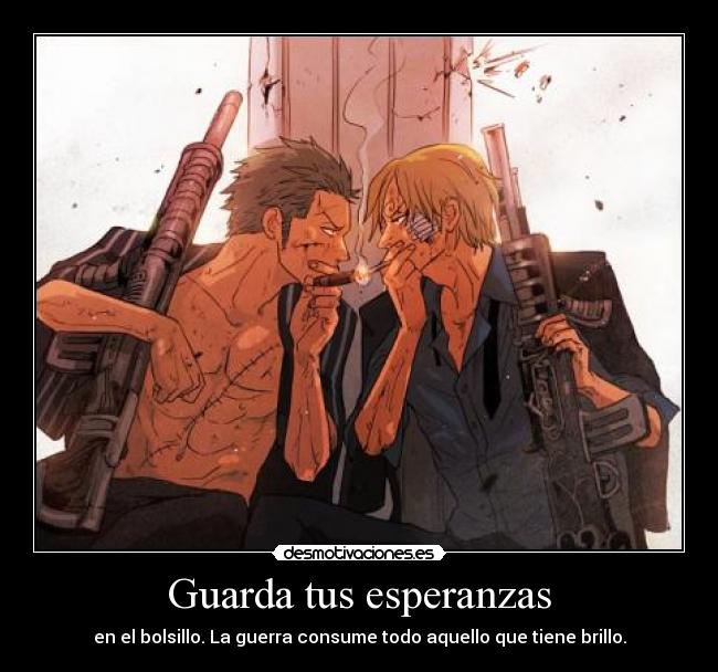 carteles one piece zoro sanji harukaze se escribir clanebricin desmotivaciones