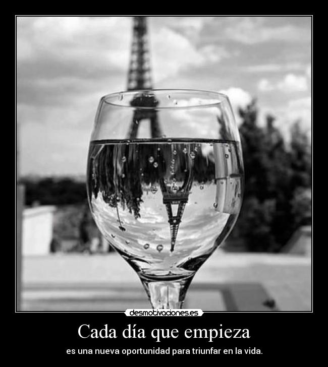 Cada día que empieza -