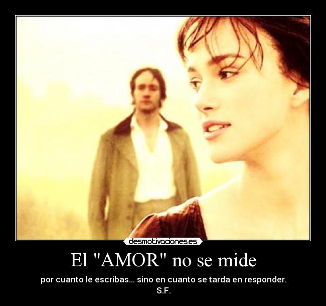 El AMOR no se mide -