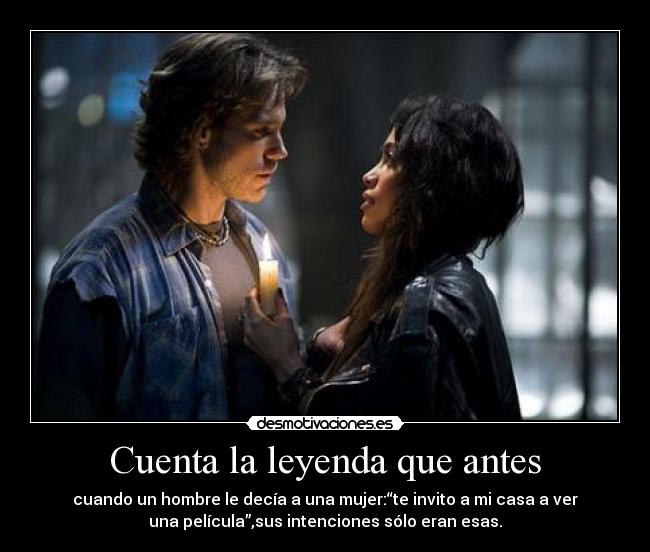 Cuenta la leyenda que antes -