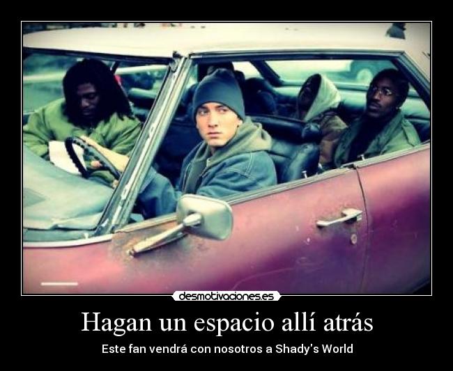 Hagan un espacio allí atrás - 