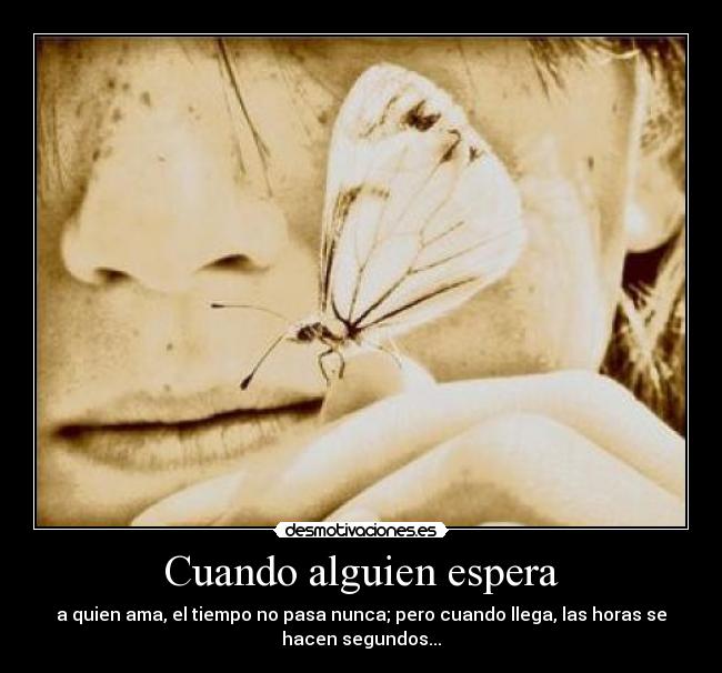 Cuando alguien espera -