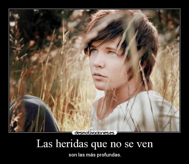 Las heridas que no se ven -