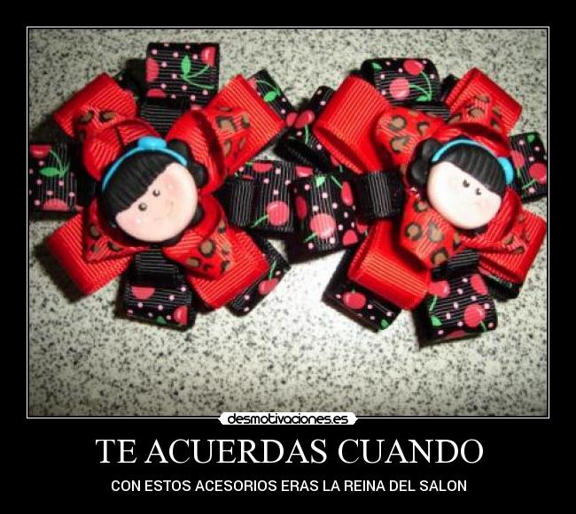 TE ACUERDAS CUANDO -