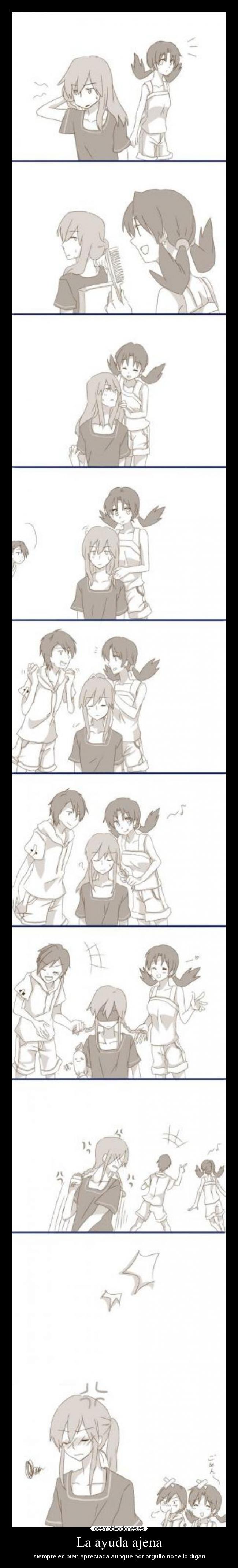 carteles ayuda reflexion anime desmotivaciones