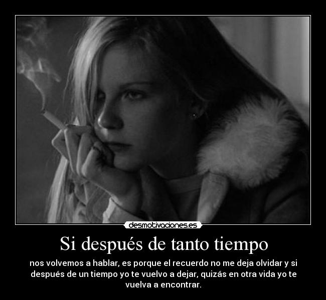 Si después de tanto tiempo - 
