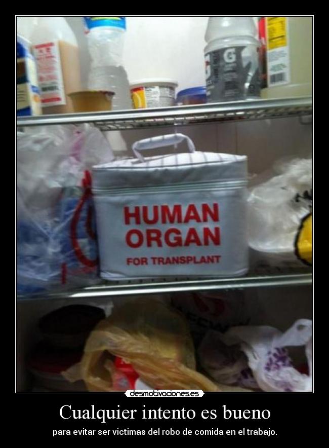 Cualquier intento es bueno - 