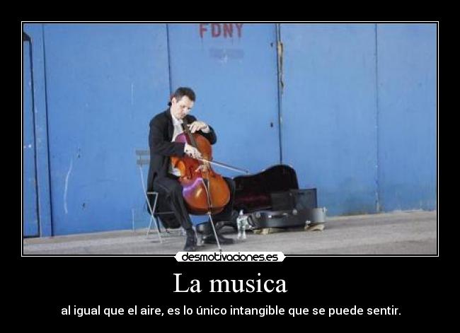 La musica -