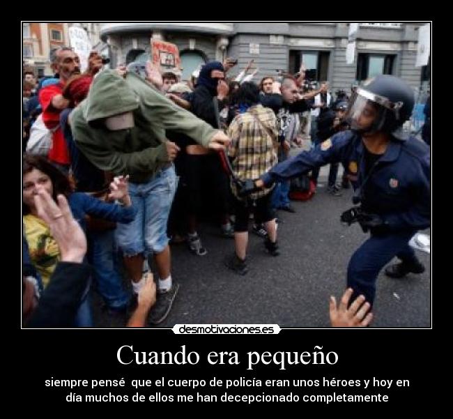 Cuando era pequeño - 