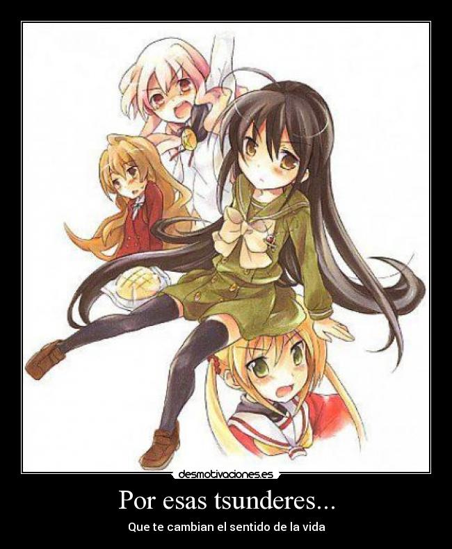 Por esas tsunderes... - 