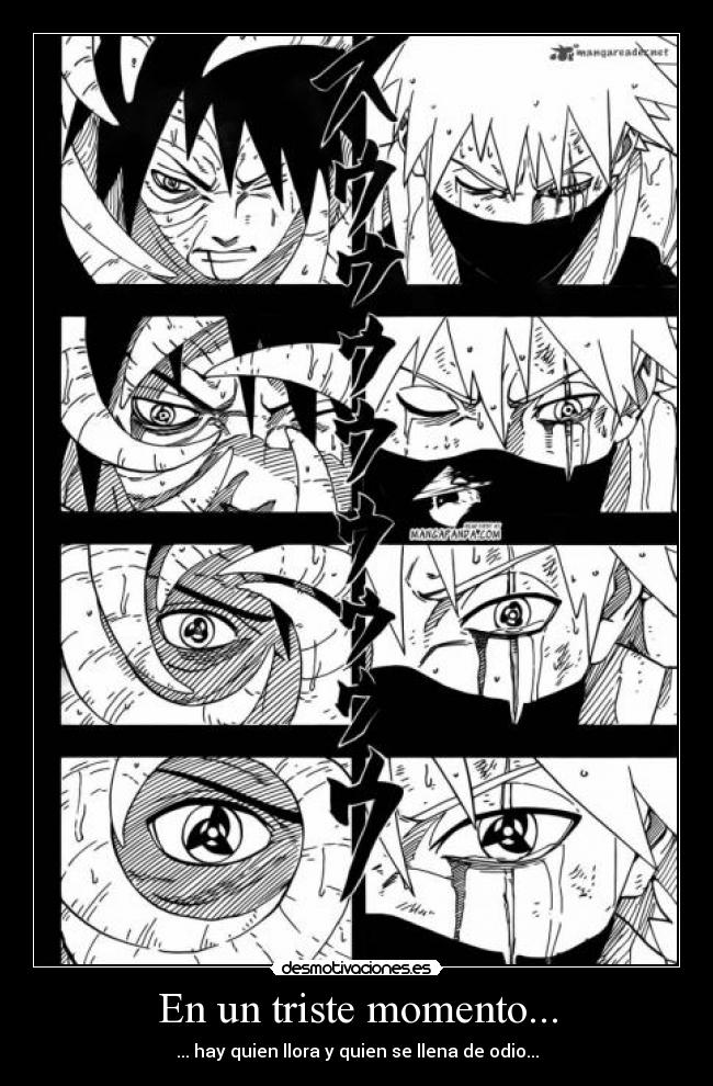 En un triste momento... - 