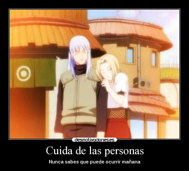 Cuida de las personas - 