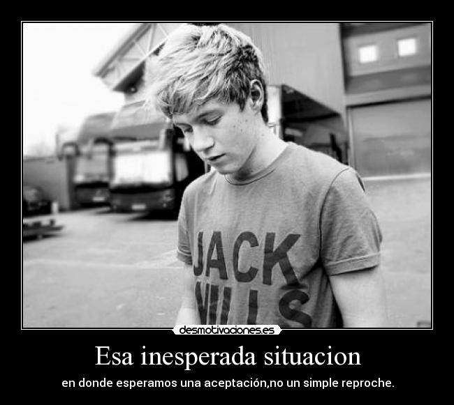 Esa inesperada situacion -