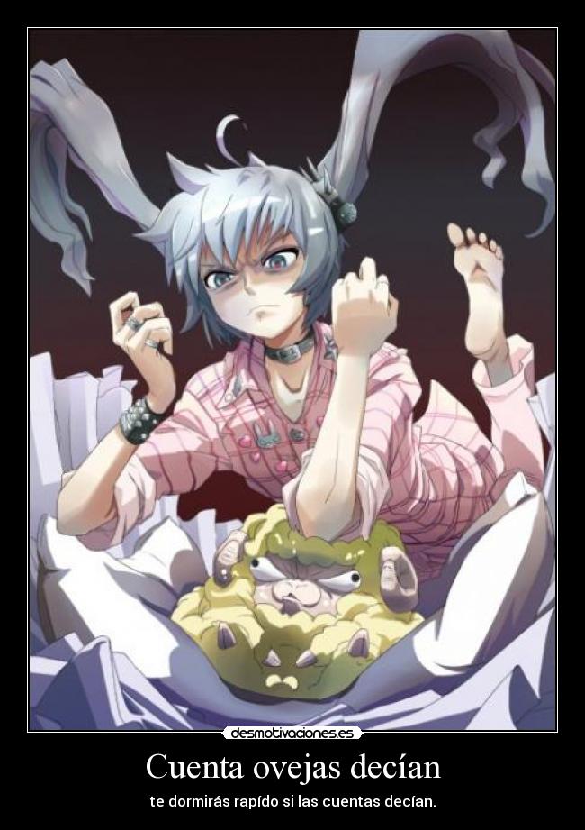 Cuenta ovejas decían -