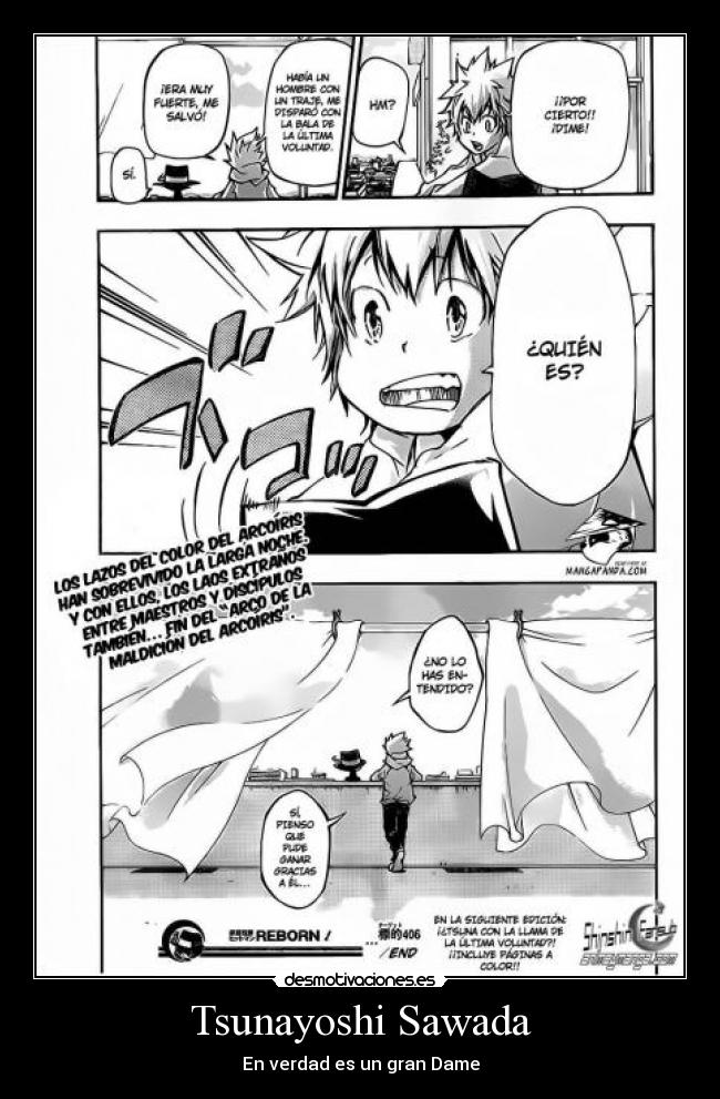 Tsunayoshi Sawada - En verdad es un gran Dame