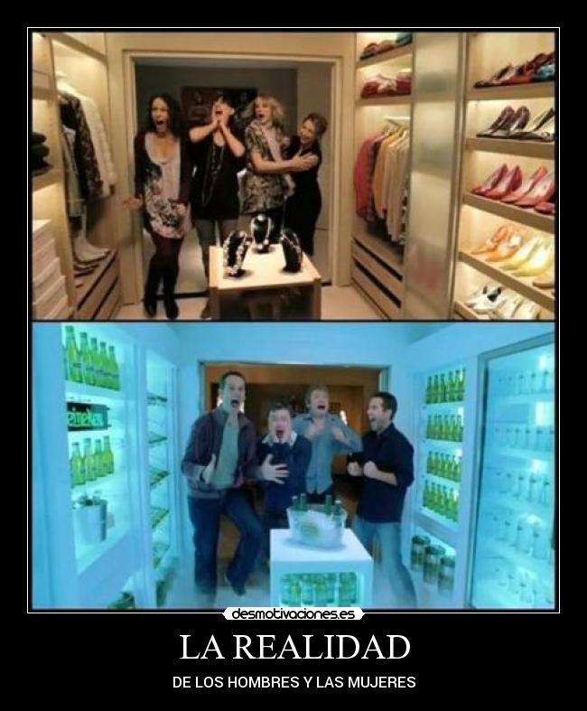 LA REALIDAD - DE LOS HOMBRES Y LAS MUJERES