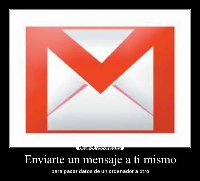 Enviarte un mensaje a ti mismo - 