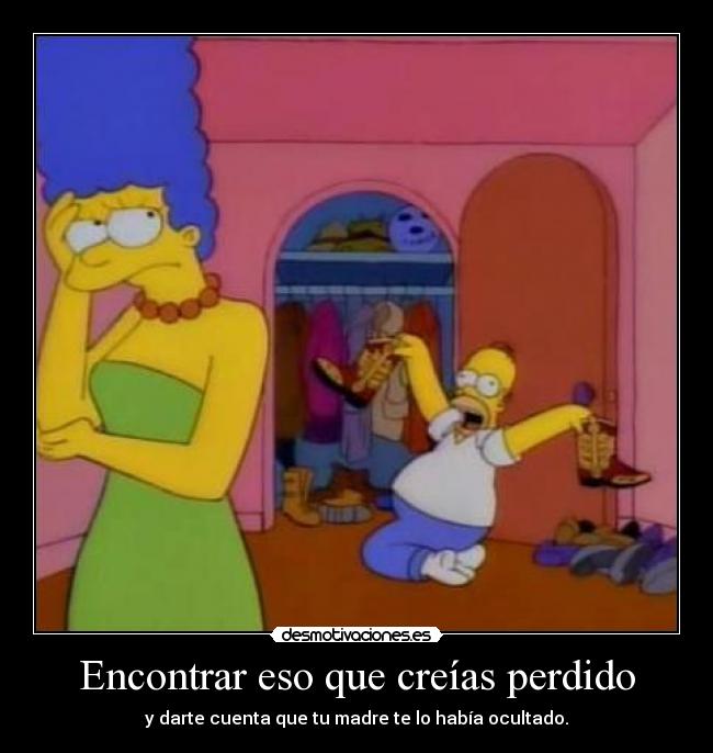 Encontrar eso que creías perdido - 