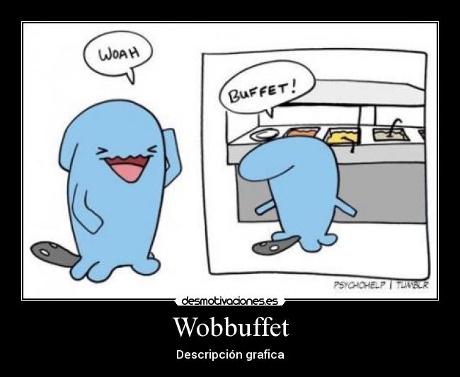 Wobbuffet - Descripción grafica